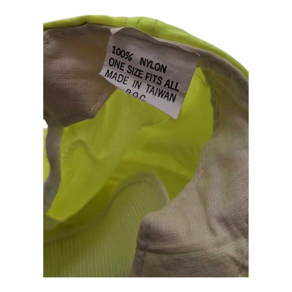 Vintage Mountain Dew Nylon Florescent Snapback Hat‎ Baseball Cap Neon - Picture 4 of 4